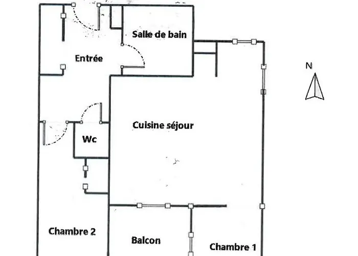 Apartament Avec Balcon, 1 Et Parking A - Fr-1-351-256 *